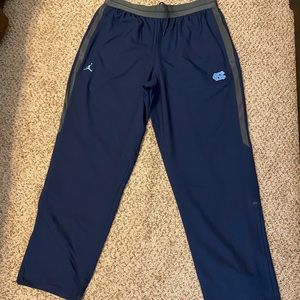 UNC Jordan Windbreaker Pants.